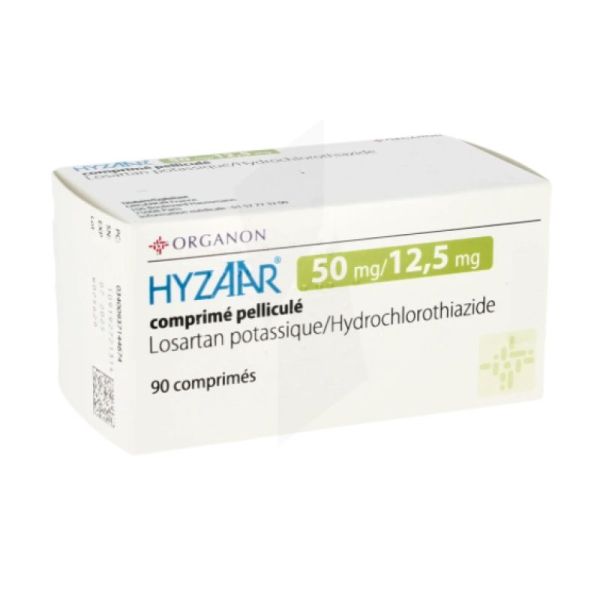 Hyzaar  50Mg/12,5Mg Cpr Pel 90