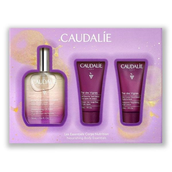 Caudalie Coffret Huile de Soin Nourrissante Figue Noël 2024 (50+30+30 ml)