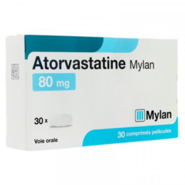 Atorvastatine Viatris 80Mg Cpr 30