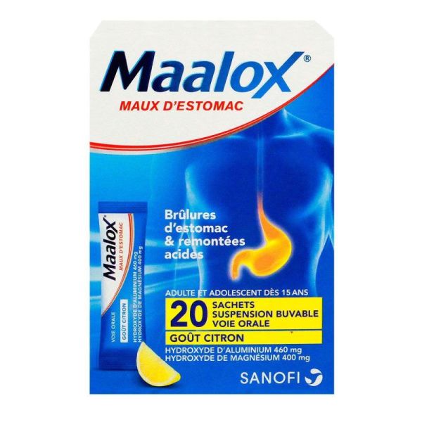 Maalox Maux D'estomac Sachet