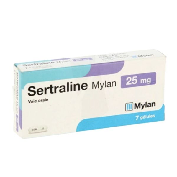 Sertraline Viatris 25 mg 7 gélules