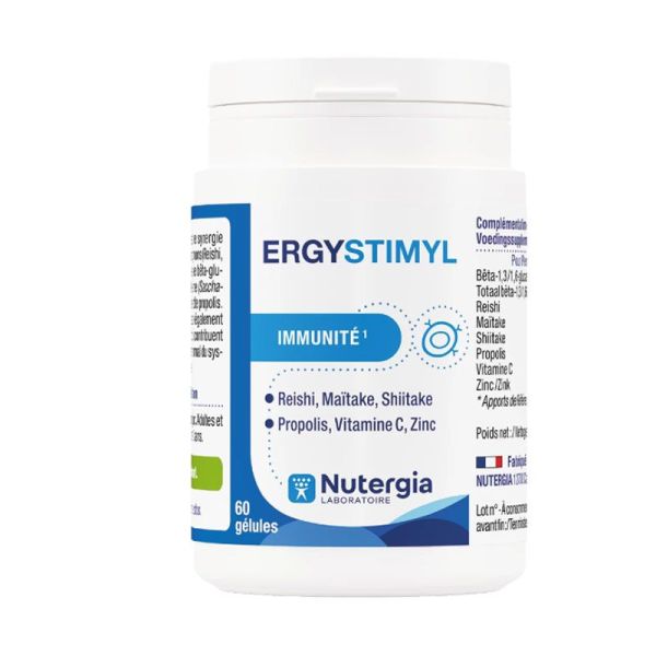 Nutergia Ergystimyl immunité (60 gélules)