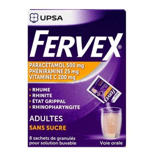 Fervex Ad S/Sucre Sachet 8