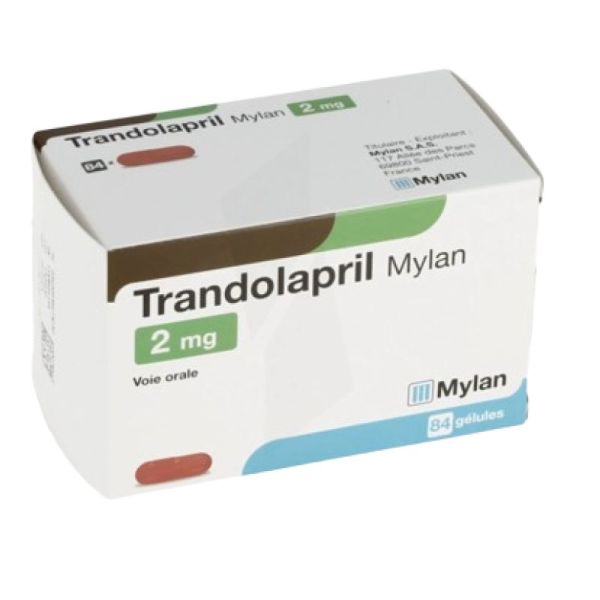 Trandolapril Viatris 2 mg, 84 gélules