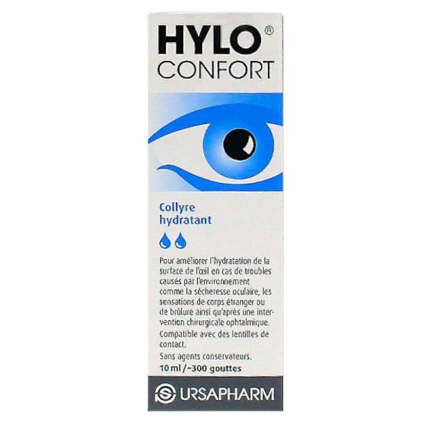 Hylo Confort Collyre Hydratant 10Ml