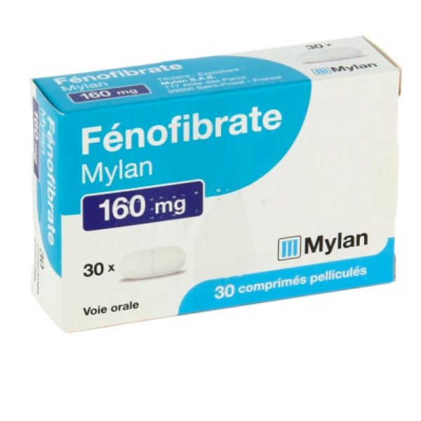 Fenofibrate 160Mg Viatris Cpr 30