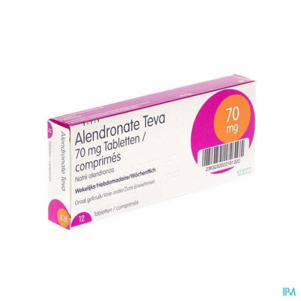 Alendronique Acide 70Mg Teva Cpr 4
