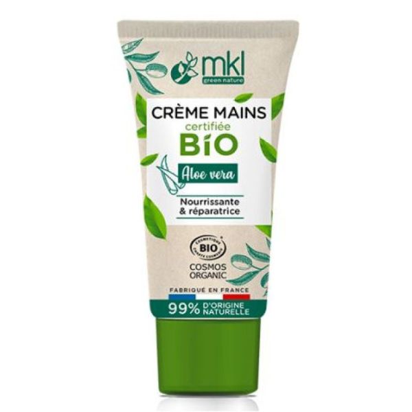 Crème Mains Certifié Bio - Aloé Vera