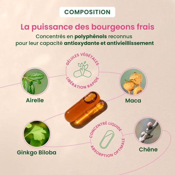 Herbalgem Gemmocaps Postménopause (30 gélules)