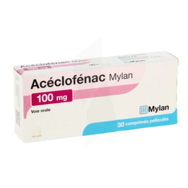 Aceclofenac Viatris 100Mg   Cpr30