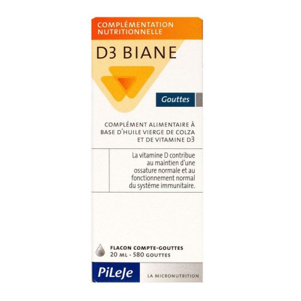 D3 Biane Solution Buvable 20Ml