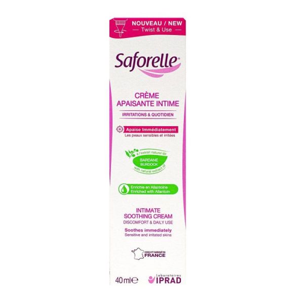 Saforelle Crème Apaisante 40Ml