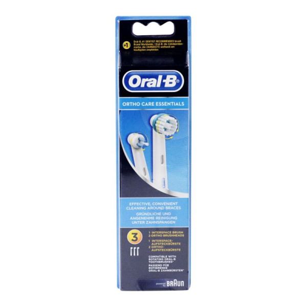 Oral B Brossett Orthod De Recha Blister/3