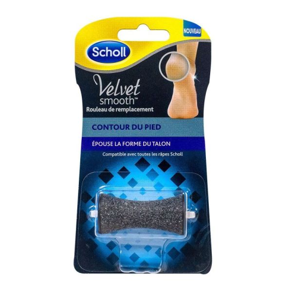 Scholl Recharge Velvet Smoth Contour du pied x1