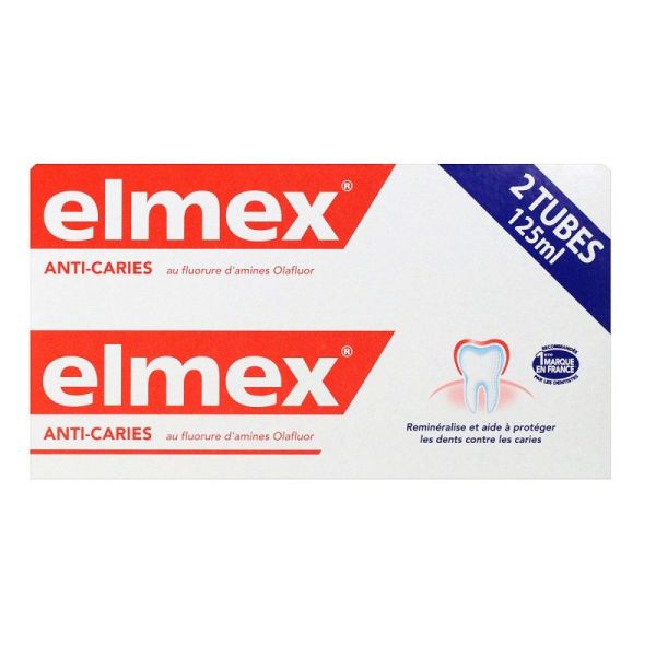 Elmex Anti-Caries Pâte Dtf 2T/125Ml