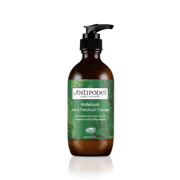 Antipodes Hallelujah Nettoyant & Demaquillant Citron Vert & Patchouli (200 ml)