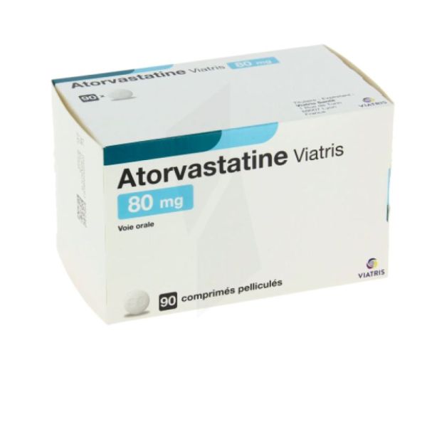 Atorvastatine Viatris 80Mg Cpr 90