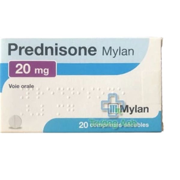 Prednisone 20 mg Viatris 20 comprimés sécables