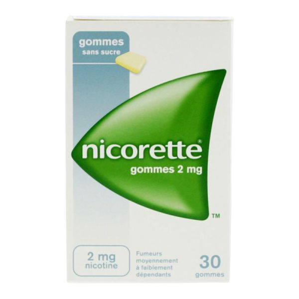 Nicorette 2Mg Gom Orig Ssuc 30