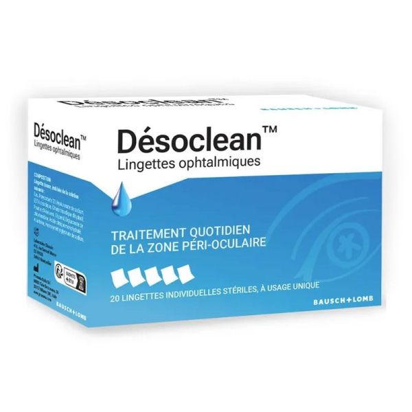 Desoclean Lingettes Ophtalmiques (x20)