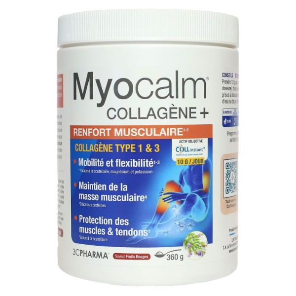 Myocalm Collagène+ Renfort Musculaire (360 g)