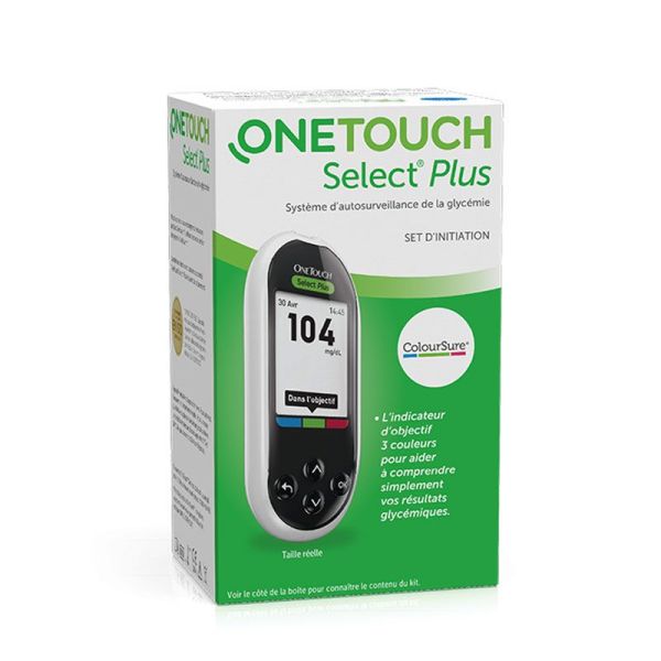 OneTouch Select+ Système d'Autosurveillance de la glycémie (x1)