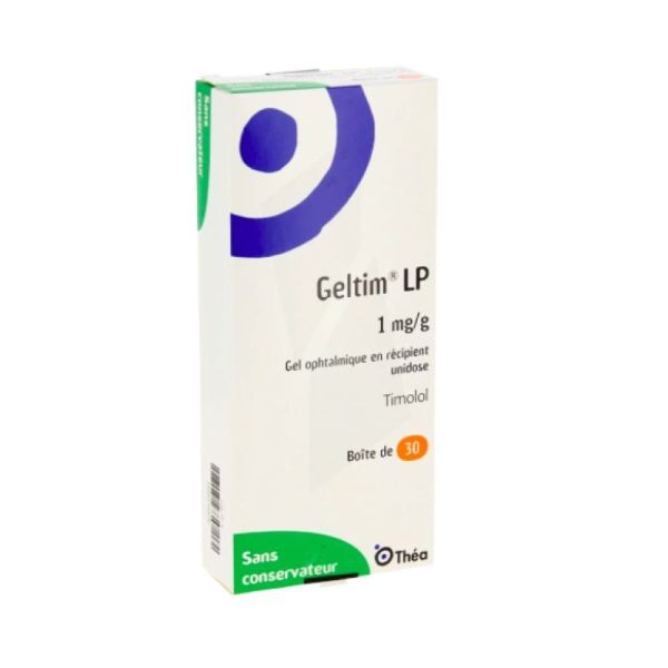 Geltim Lp 0,1% Colly Unid Bt30