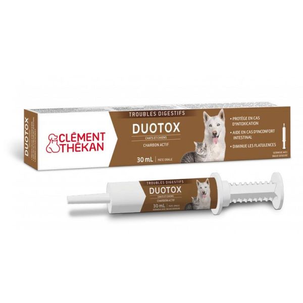 Clement Thékan Duotox Chien & Chat troubles digestifs, intoxication (30 ml)