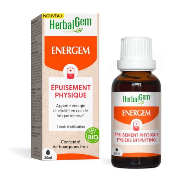 Herbalgem Energem Spray Bio Epuisement physique (30 ml)