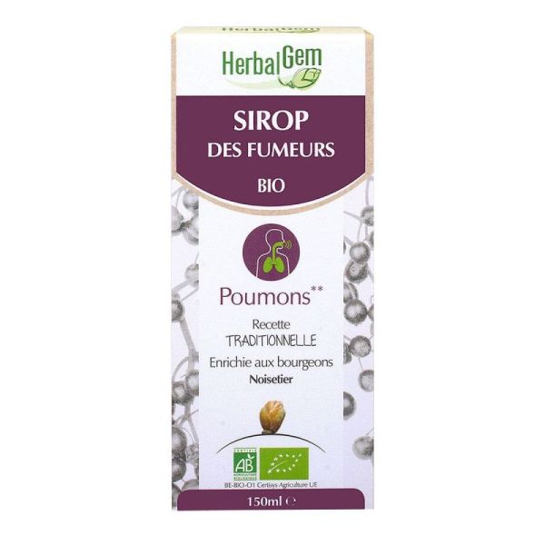 Herbalgem Sirop Des Fumeurs Bio 150Ml