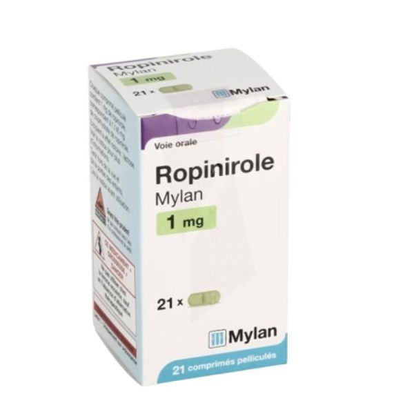 Ropinirole Viatris 1mg 21 comprimés