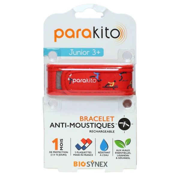 Parakito Bracelet Anti Moustiques Junior Sports