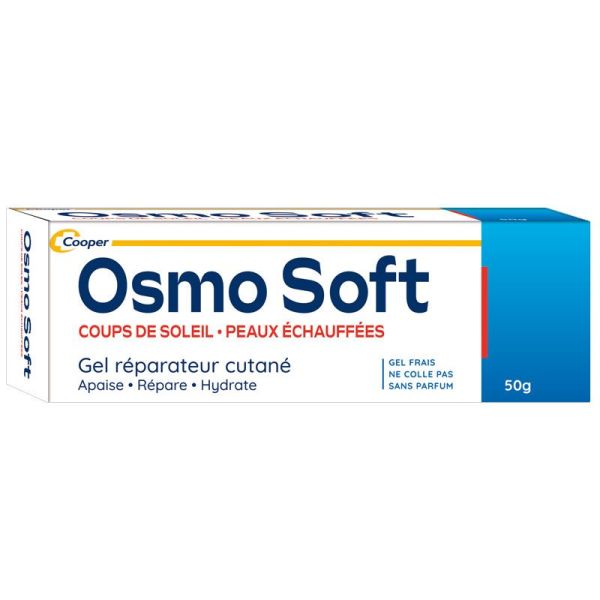 Cooper Osmo Soft coups de soleil & peaux échauffées gel réparateur cutané (50 g)