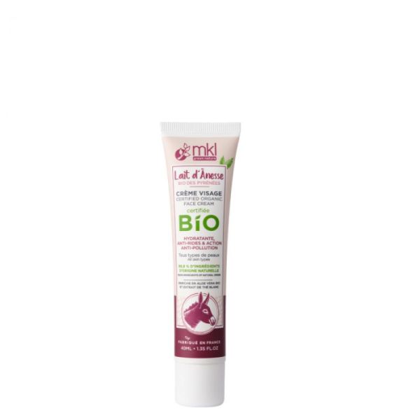 Crème visage Bio - Lait d'Ânesse