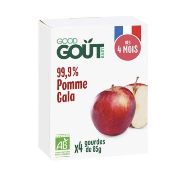 Good Goût Pomme Gala, 85 g x4