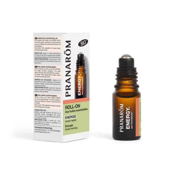 Pranarom Aromaboost Roll-On Energy Bio (5 ml)