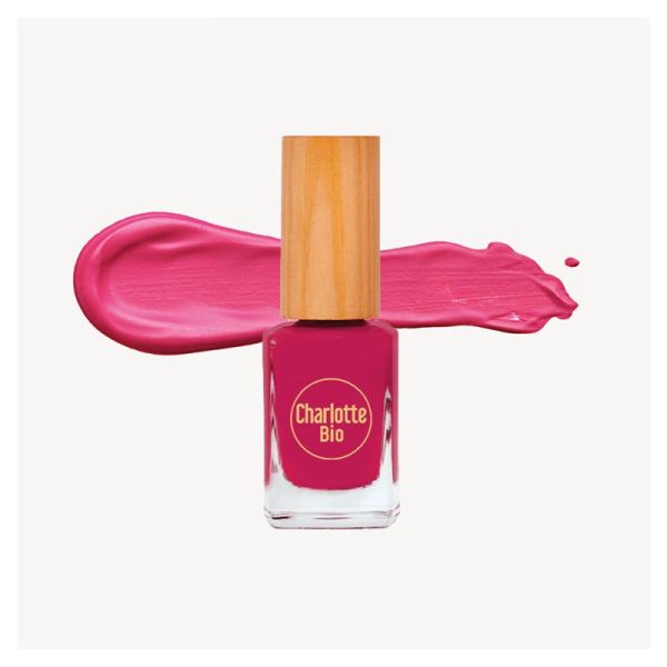 Charlotte Bio Vernis A Ongles Rose Framboise 03