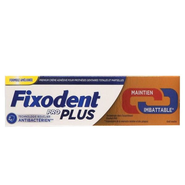 Fixodent Pro Plus Meilleure Fixation 40G