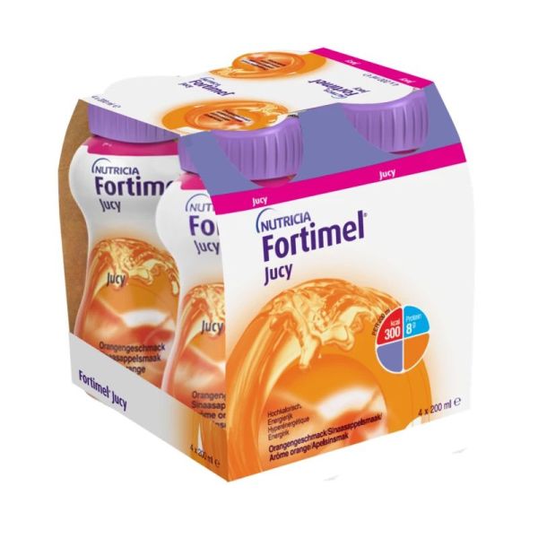 Nutricia Fortimel Jucy Orange (4 x 200 ml)