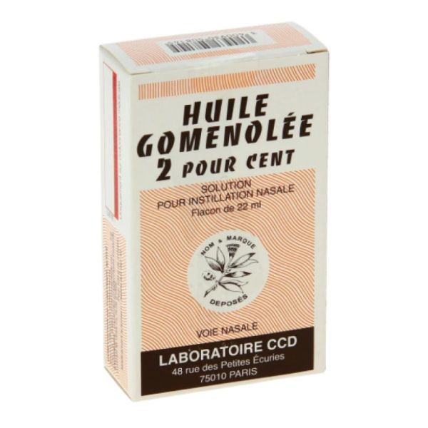 Huile Gomenolee 2% Sol Nas 22Ml