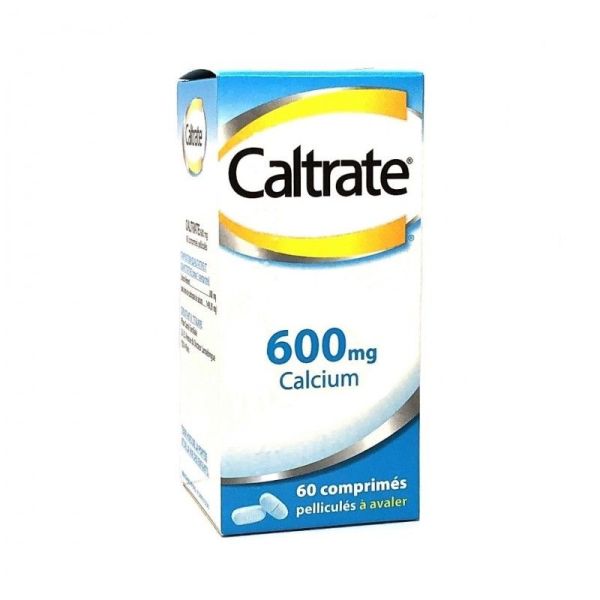 Caltrate 600Mg Cpr Secable 60