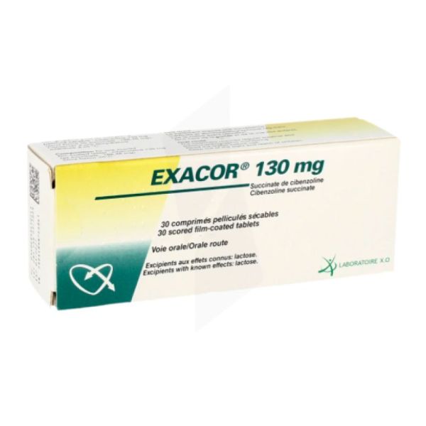 Exacor 130Mg Cpr Secable 30