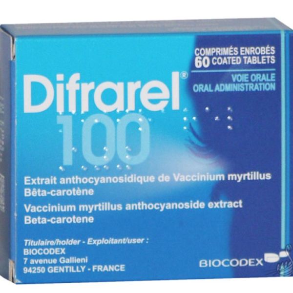 Difrarel 100Mg Cpr 60