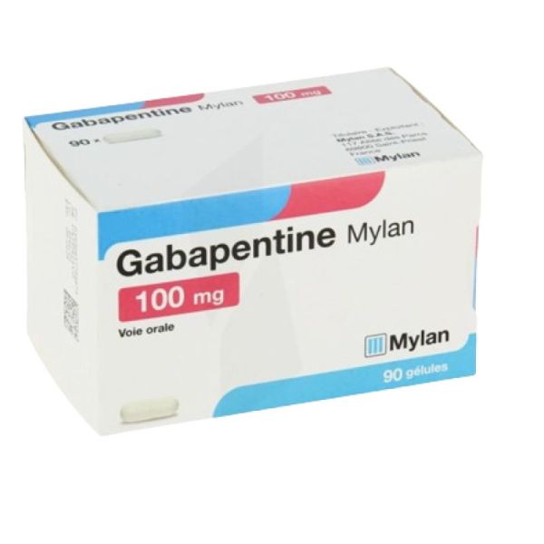 Gabapentine 100 mg Biogaran, 90 gélules