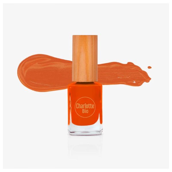 Charlotte Bio Vernis A Ongles Orange Rust 24