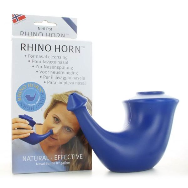 Rhino Horn Lavage de Nez adulte (bleu)