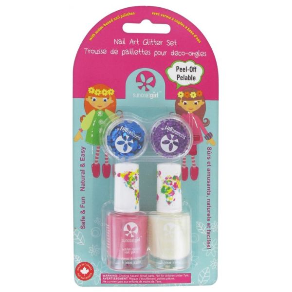 Suncoat Girl Kit Vernis A Ongles Et Paillettes Glam Girl