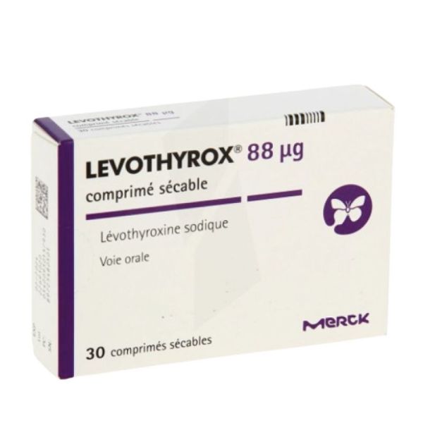 Levothyrox 88 Μg comprimé Sécable Plaquette/30