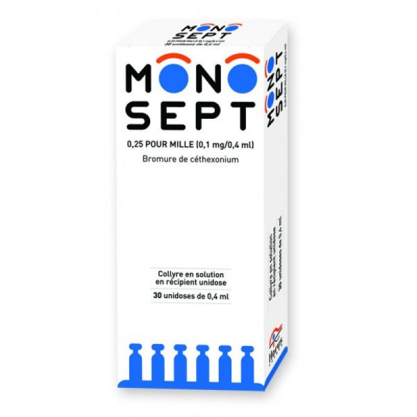 Monosept 0,025% Col Unidose 30