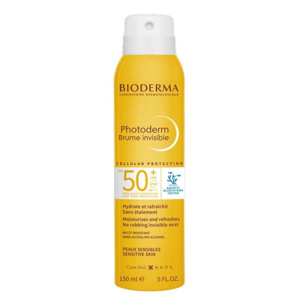 Bioderma Spray Photoderm Brume Invisible peaux sensibles SPF50+ (150 ml)